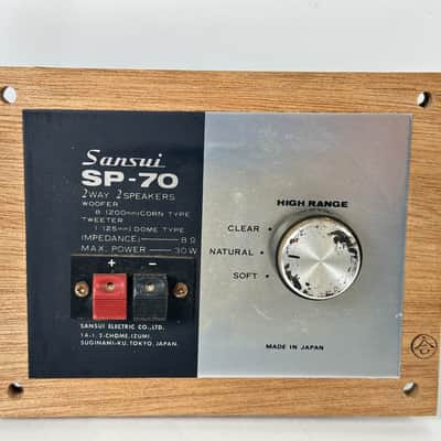 Vintage Sansui SP-70 Speaker Parts (Crossover, Tweeter, Woofer) image 10
