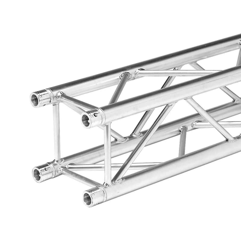 Global Truss SQ-4113P F34 12" Heavy-Duty Square Truss 8.20'/2.5m Straight Segment w/ 3mm Wall image 1