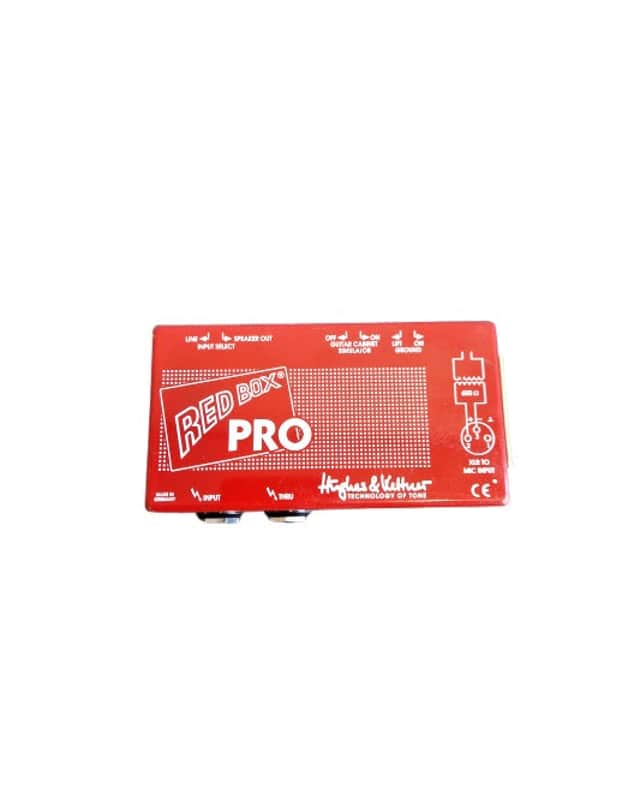 Hughes & Kettner Red Box Pro - Effects Pedal - Red - Excellent image 1
