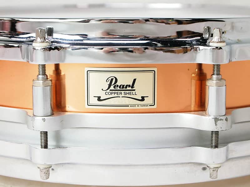 Pearl C-9114P / FC-1435 Free-Floating Copper 14x3.5" Piccolo Snare Drum (2nd Gen) 2001 - 2004 image 4