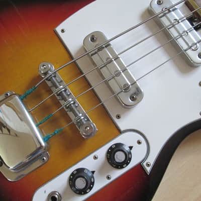 Jedson Telecaster Bass 1969-75 Sunburst image 2