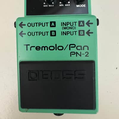 Boss PN-2 Tremolo Pan Silver Label NOS 1991 - Green image 3
