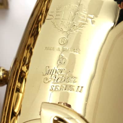 SELMER Alto Saxophone SA80II W/E GL (Selected Model) [672467] (06/12) image 5