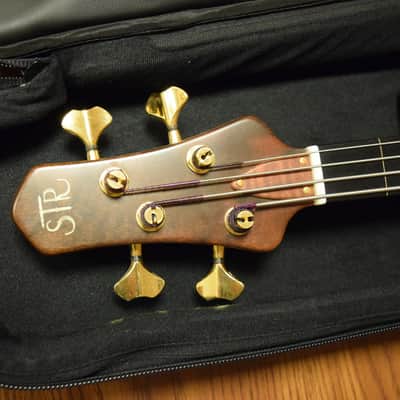 STR LS44P 2006 Burl Walnut Fretless image 2