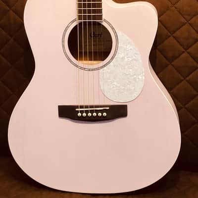 Cort JADECLASSICPPOP Jade Classic Series Venetian Cutaway Mahogany 6-String Acoustic-Electric Guitar image 15