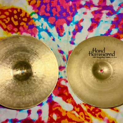 Sabian 14" HH Hand Hammered Regular Hi-Hat Pair image 7