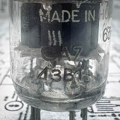 Amperex ECC88 6DJ8 Heerlen Holland 1963 - Tested image 7