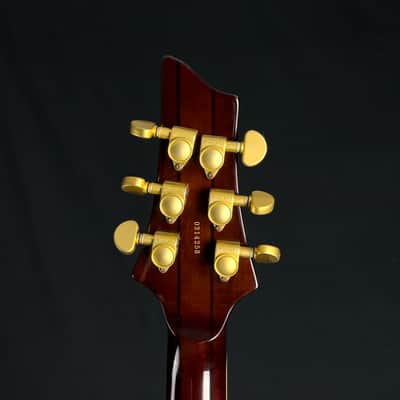 2003 Schecter Diamond Series C-1 Classic Electric Guitar with Hard Case - Antique Amber image 13