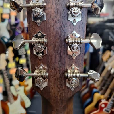 Eastman E3 OM-E Acoustic Electric Guitar w/ Gig Bag - Natural Satin image 5