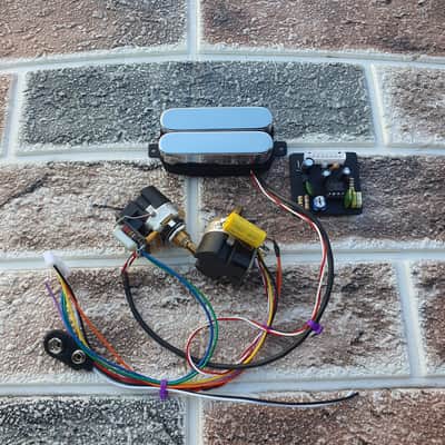 Veyz Sustainer Humbucker pickup system - Dual Metal Design | 3 Mode Sustainer Features W/passive pickup | Not Sustainiac Stealth Pro Nor Lace Sensor | image 2
