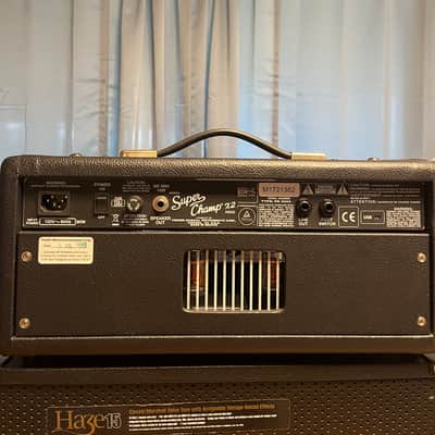 Fender Super Champ X2 HD 2-Channel 15-Watt Guitar Amp Head 2012 - 2021 - Black image 4
