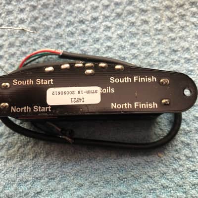 seymour duncan strat hot rails pickup hot rails 2020 - black image 1