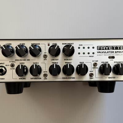 Fryette Valvulator GP/DI IR 1W Tube Direct Recording Tube Amplifier Head Regular White image 1