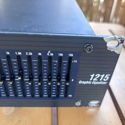 dbx 1215 Dual Channel 15-Band EQ 2000 - Black image 10