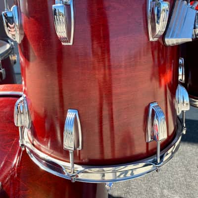 Ludwig Classic Maple 6ply Series 90's USA Mahogany Natural Finish. image 17