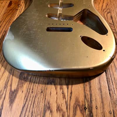 Fender Custom Shop '57 Reissue Stratocaster Body - HLE Gold image 2