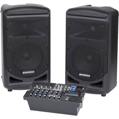 Samson Expedition XP800 800-Watt Portable PA System SAXP800B image 2