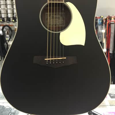 Ibanez PF14WK Mahogany Dreadnought Acoustic Guitar Black image 2
