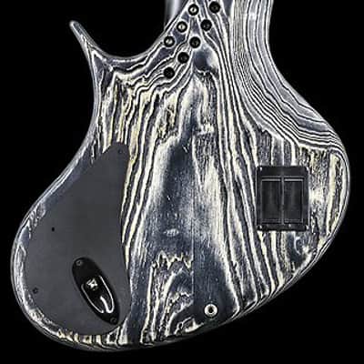 Ritter R8 Singlecut 4 String Bass With Case - Sand Blasted Black - When Everything Else Won't Do! image 2
