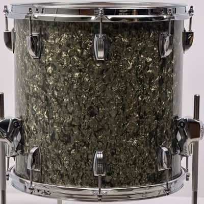 Ludwig 18/12/14" Classic Maple Jazzette Outfit - Moss Green Pearl image 13