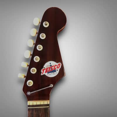 Vintage 1960's ET-200 Teisco Del Ray body and neck image 14