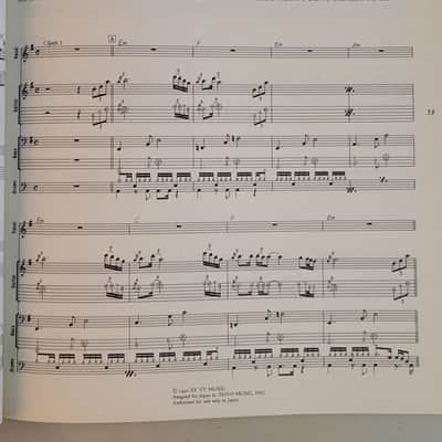 STEVE VAI - PASSION AND WARFARE - JAPAN - BAND SCORE with TAB Book image 6
