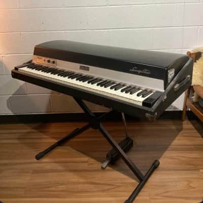 Rhodes Mark I Stage 73-Key Electric Piano 1975 - 1979 Black Rounded Top image 3