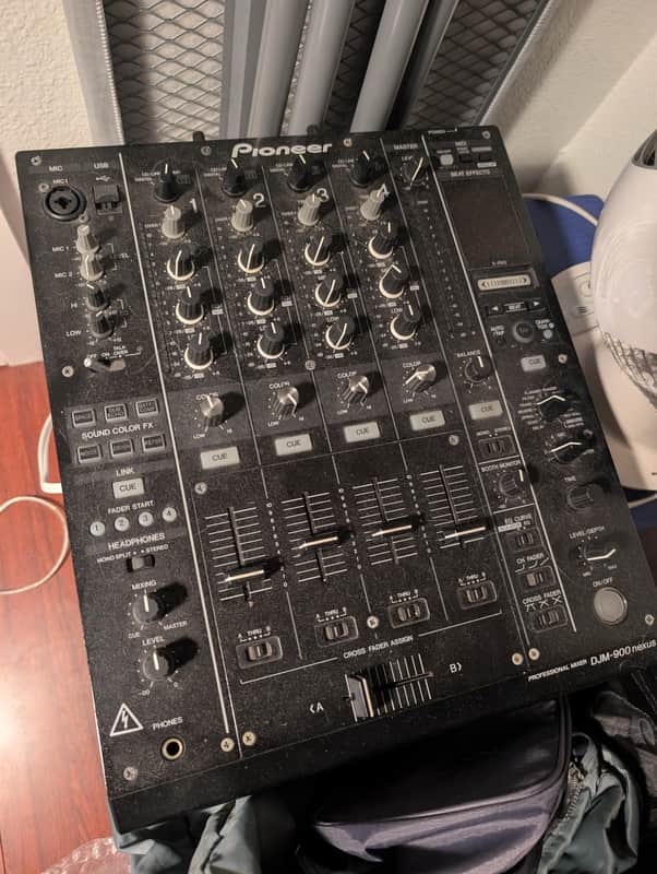 Pioneer DJM-900NXS Nexus 4-Channel DJ Mixer with Effects | Reverb