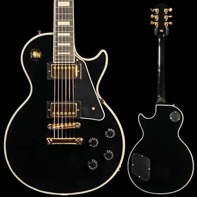 Epiphone Les Paul Custom Electric Guitar - Ebony image 1