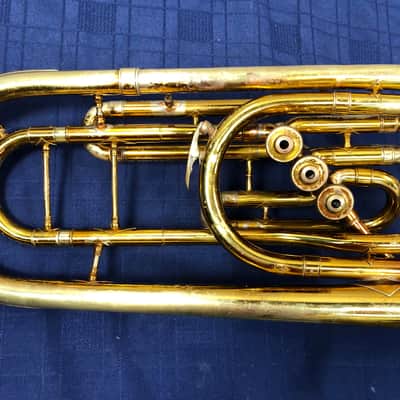 Vintage King H.N. White Cleveland Bb Trombonium Valve Trombone with Original Case image 10