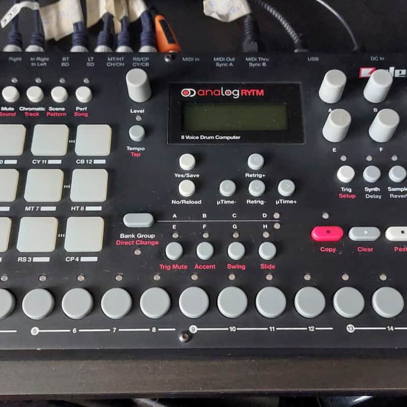 2010s Elektron Analog Rytm Mk1 Drum Machine Black