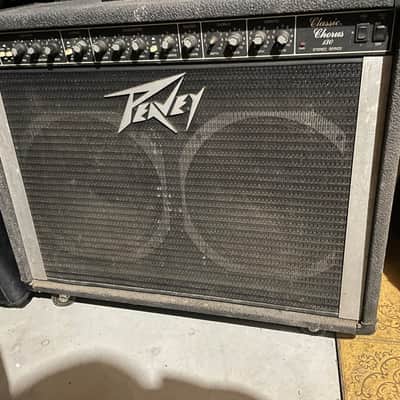 Peavey Classic Chorus 130 80-Watt 2x12" Guitar Combo 1980s - Black image 1