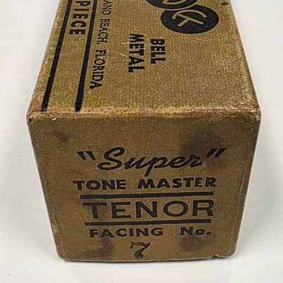 Otto Link "Super" TONE MASTER Florida USA tenor (mouthpiece box) BOX ONLY image 6