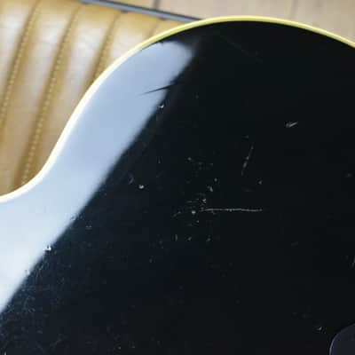 1982 Greco Mint Collection EGC57-60 Super Real Custom - Ebony - Les Paul Custom – Screamin’ PAFs, MIJ FujiGen, Super Real image 23