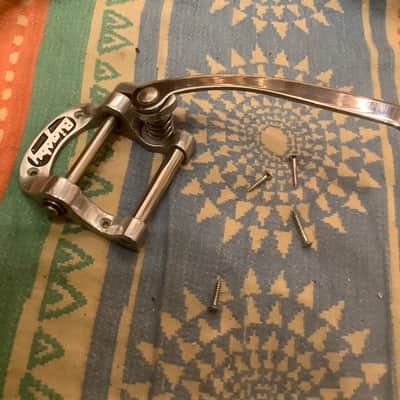 Bigsby LEFTY  left hand handed  USA B5 Vibrato Tailpiece for Flat Top image 5
