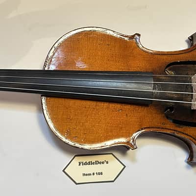 Vintage 4/4 Violin Henri Farny & Cie around 1920 - Varnished Maple & Spruce image 15
