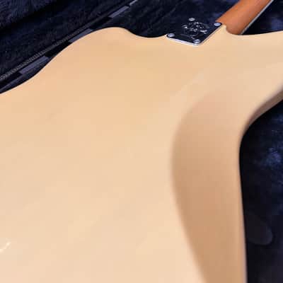 Fender Limited Edition 60th Anniversary Classic Jazzmaster Vintage Blonde with Upgraded Bridge and Fender Hard Case image 9
