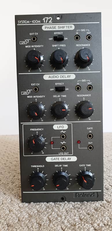 Roland System 100m - Model 172 - Phase Shifter/ Audio and Gate Delay with LFO image 1