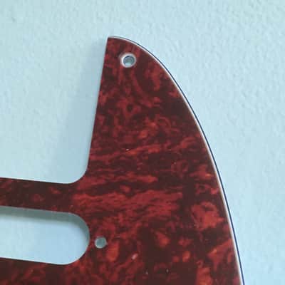 Vintage Spec 62 Celluloid Left 4Ply Tortoise Custom Tele Lefty Fender Pickguard image 4