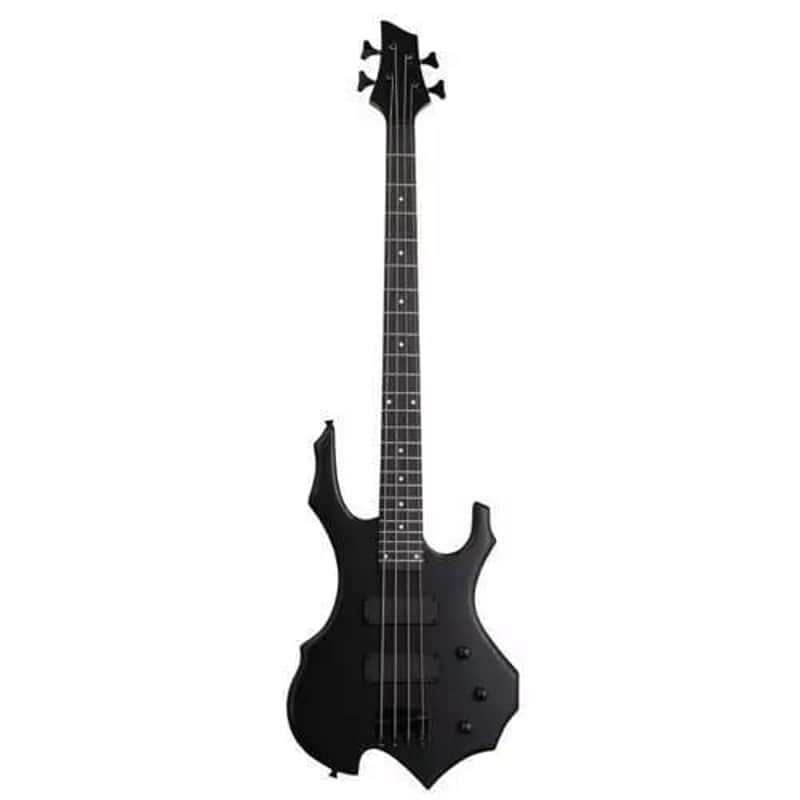 School Band Matt Electric Bass Guitar Right Handed With Accessories image 1