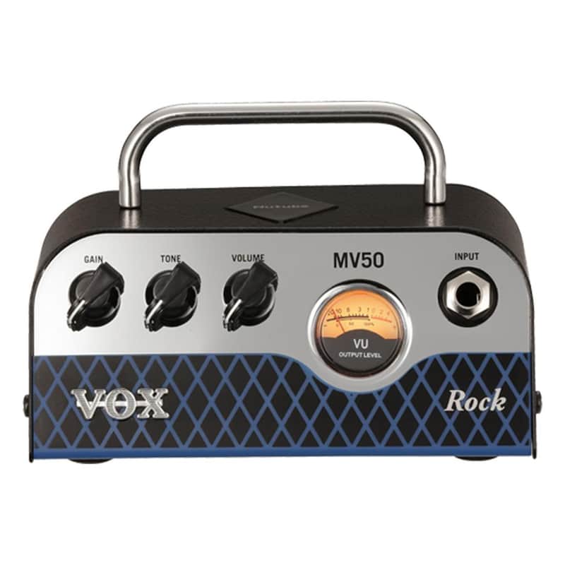 Vox MV50 Rock 50-watt Hybrid Tube Mini Electric Guitar Amplifier Head image 1