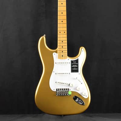 Mint Fender Vintera III Late '50s Stratocaster Aztec Gold Maple Fingerboard image 2