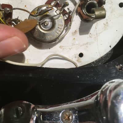 Mosrite Ventures Model Black Refin 1960s image 14