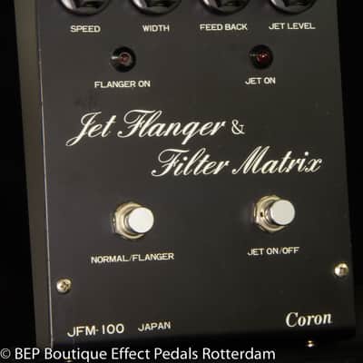 Coron JFM-100 Jet Flanger & Filter Matrix 1981 Japan with SAD1024 Reticon BBD image 3