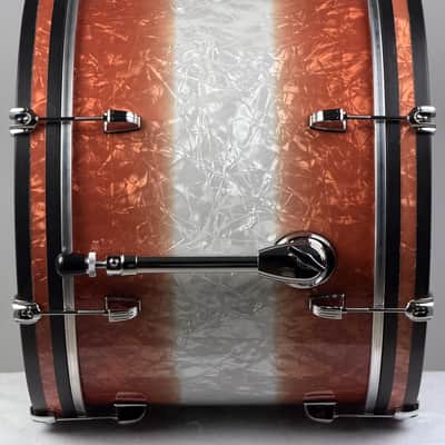 Ludwig USA 20/12/14" Neusonic Downbeat Outfit - VIDEO Fireburst Pearl w/ Maxwell Ludwig Rail image 12