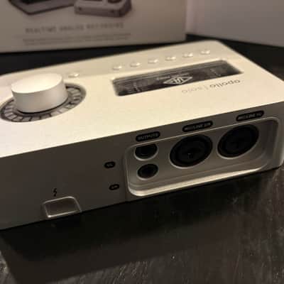 Universal Audio Apollo Solo Heritage Edition Thunderbolt 3 Audio Interface 2020 - Present - Silver image 4