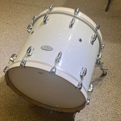 Pearl Masters Music City Custom/Maple Gum 2024 - Snow White Glass Glitter image 2