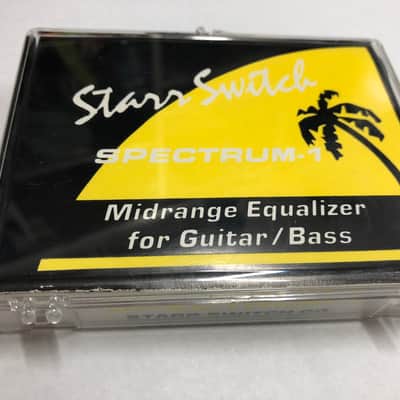 StarrSwitch Spectrum-1 On Board Midrange Equalizer/ Overdrive for Guitar/Bass image 1
