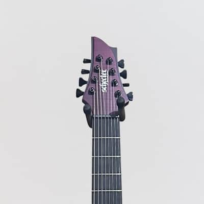 Schecter John Browne Tao-8 8-String Electric Guitar - Trans Purple image 7