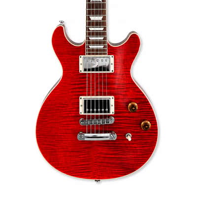 Gibson Les Paul Classic Double Cutaway 2014 - Trans Red 120th anniversary model image 6